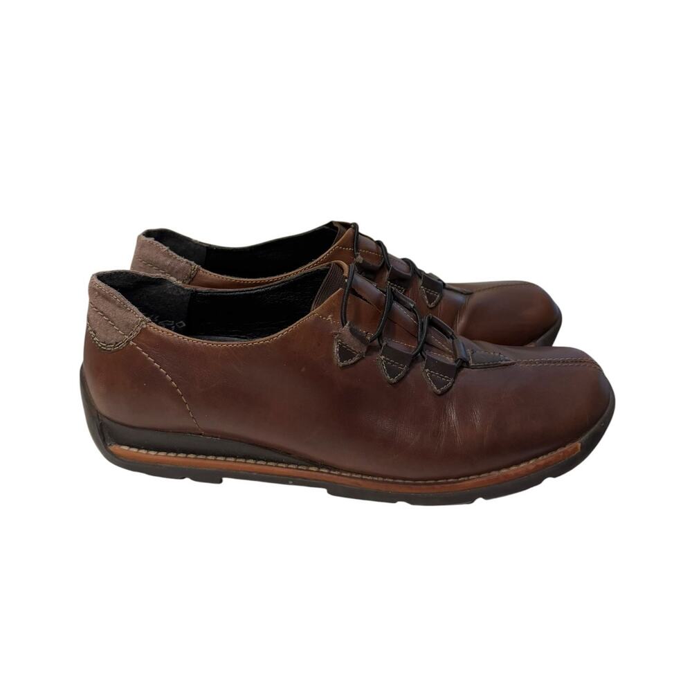 Rieker Antistress Celia Slip On Comfort Shoes Women’s 7.5/38 Brown Leather - Picture 3 of 6